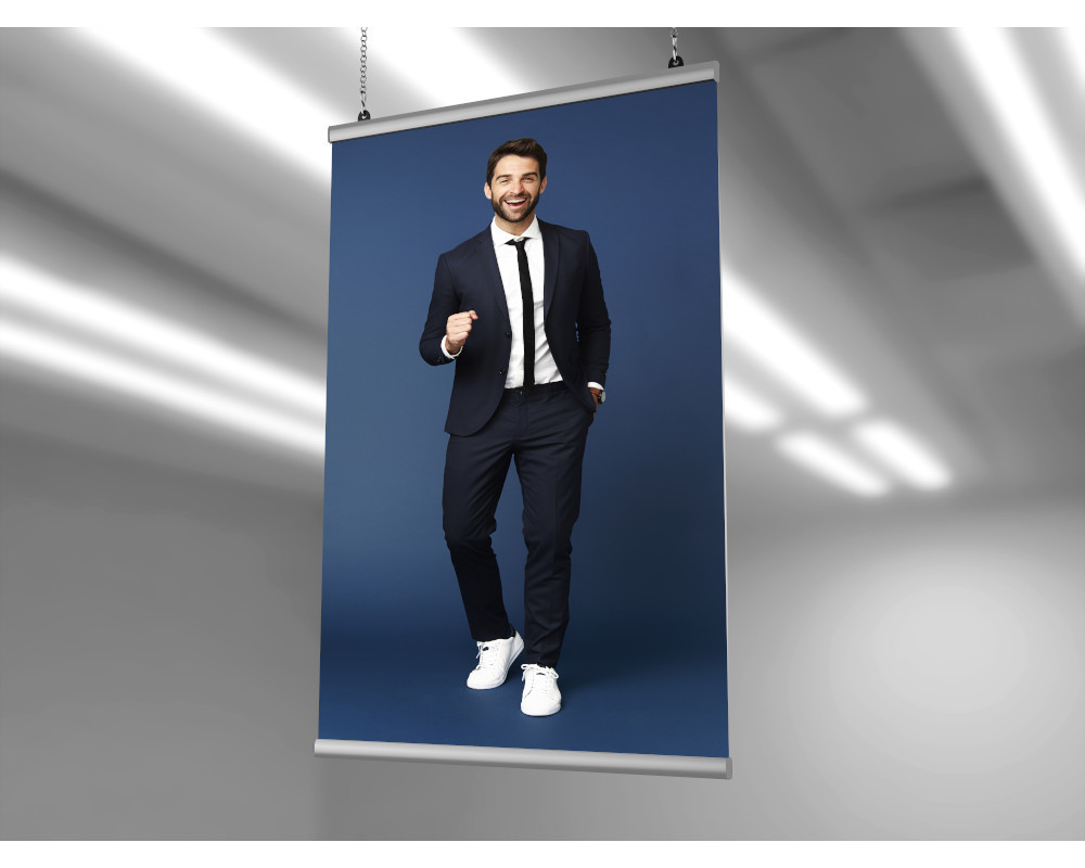 Twin plakatų laikikliai - 100 cm - Image 3