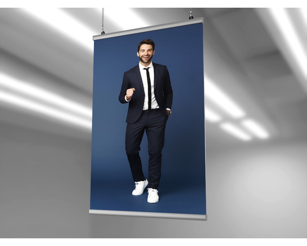 Twin plakatų laikikliai - 200 cm - Image 4