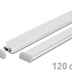 Standard plakatų laikikliai 120 cm - sidabras