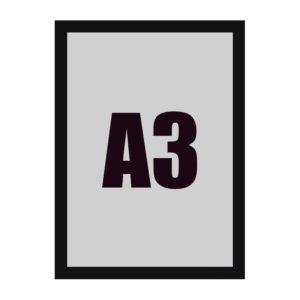 Magnetic rėmelis A3 (juodas)