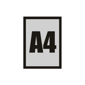 Magnetic rėmelis A4 (juodas)