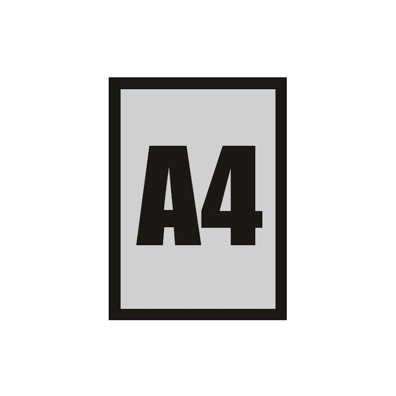 Magnetic rėmelis A4 (juodas)