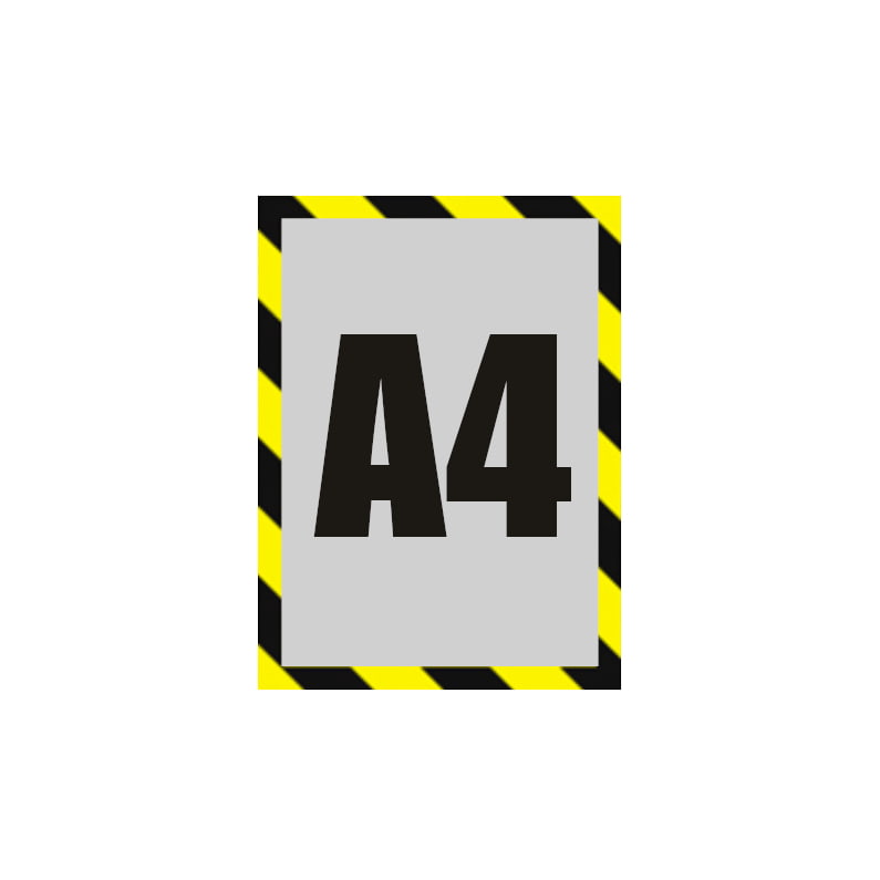 Magnetic Safety rėmelis A4