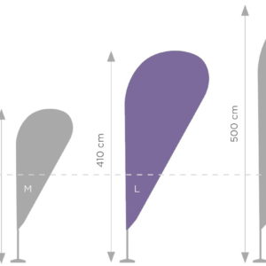 PRO stiebas L - 450 cm