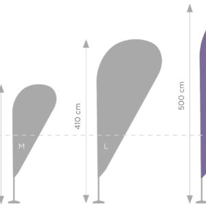 PRO stiebas XL - 560 cm