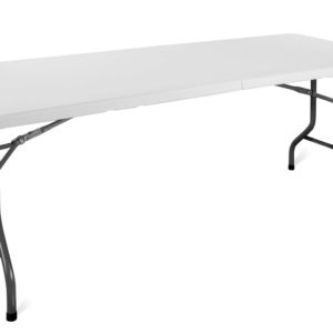 Renginių stalas E180 (180x75 cm) - balta