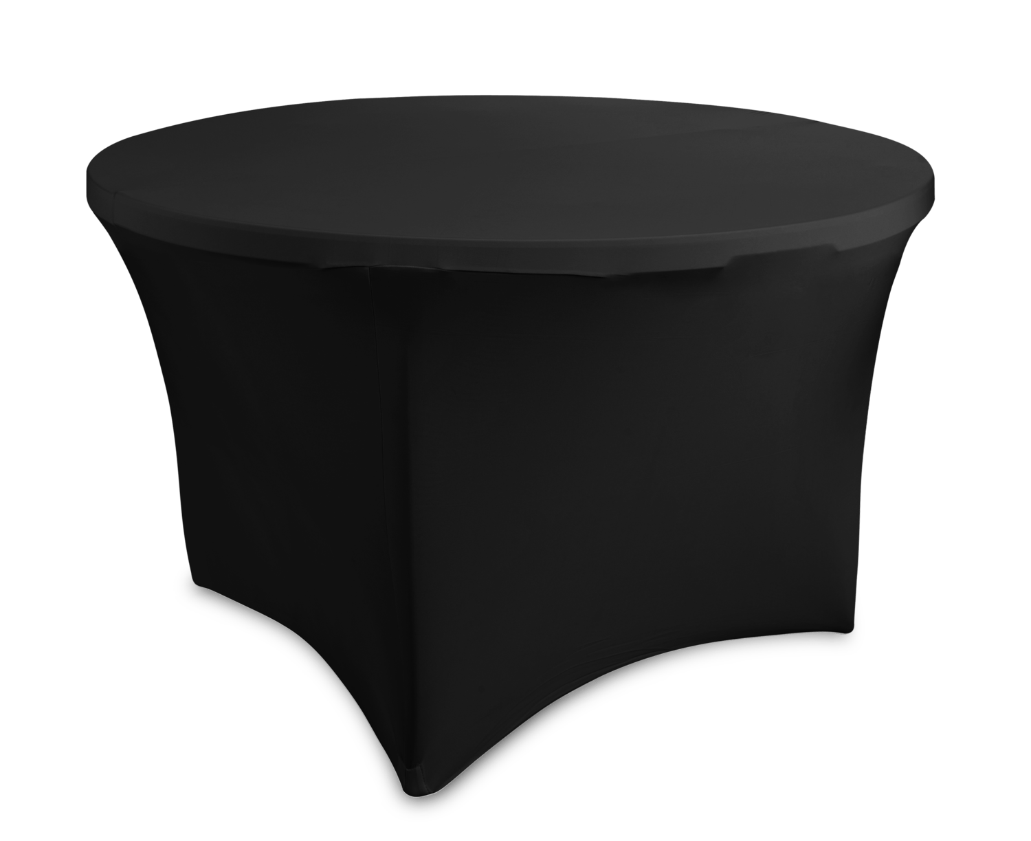 Juoda elastinga staltiesė R122 stalui