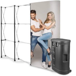 POP UP Tiesi 3x3 + Parodų stendas