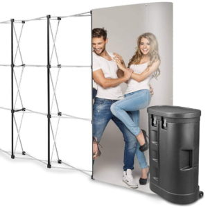 POP UP Tiesi 3x4 + Parodų stendas