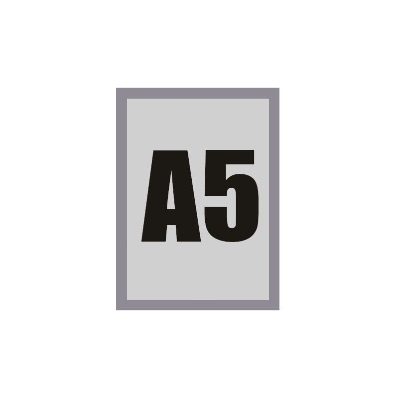 MAGNETIC RĖMELIS A5 - SIDABRINIS