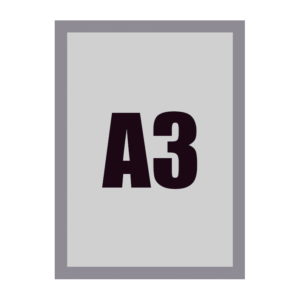 Magnetic rėmelis A3 (sidabras)
