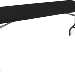 Renginių stalas E180 (180x75 cm) - juoda