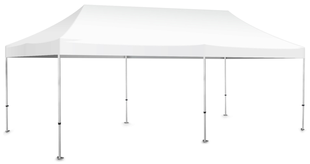Stogas palapinei 3x6 - balta
