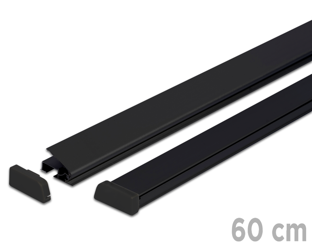 Standard plakatų laikikliai 60 cm - juoda